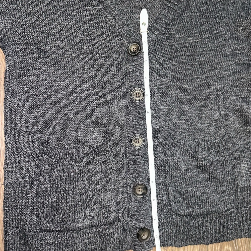Vintage Abercrombie & Fitch Charcoal Cardigan - Picture 7 of 15